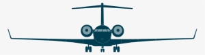 Clipart Library Global Bombardier Business Aircraft - Global 6000 Front View