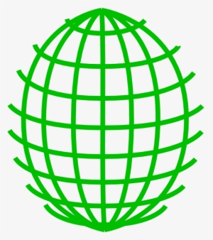Green Globe Outline