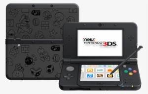 Png - New 3ds Mario Black Edition