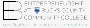 Entrepreneurship At Bucks Logo - Bucks County Community College