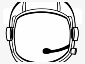Drawn Helmet Astronaut Helmet - Clip Art Astronaut Helmet