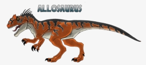 Allosaurus By Mcslackerton On Deviantart Png Free Library - Jurassic Park