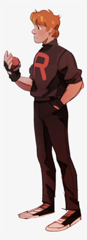 Standing Man Fictional Character Cartoon Male Joint - Pokemon Oc Team Rocket