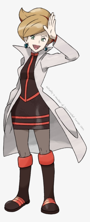 Team Plasma Scientist Juniper She's The Red To Colress' - Pokemon Black And White Professor