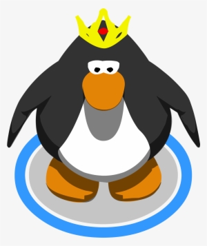 Queen's Crown Ig - Red Penguin Club Penguin