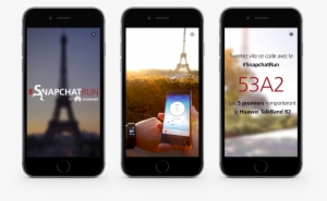 Wersm Huawei Snapchat Run France - Huawei Snapchat