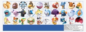 Click For Full Sized Image Support Character Icons - Pokken Tournament Support Pokemon