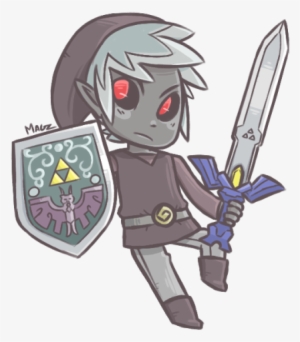 Dark Toon Link This Is My Entry For The Super Smash - Cartoon