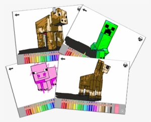 Printable Minecraft Coloring App For Kids - Coloring Book