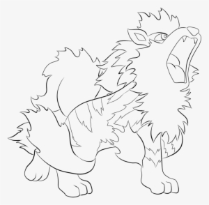 Nine Drawing At Getdrawings - Pokemon Colouring Page Arcanine