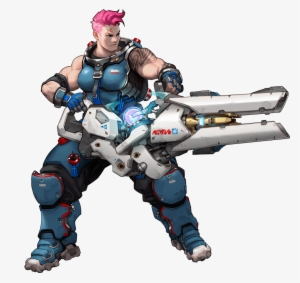 As This Is A Key Piece Of Information Whenever A Winston's - Zarya Overwatch Concept Art