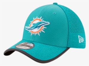miami dolphins official training 39thirty hat - new era miami dolphins aqua 2017 sideline official