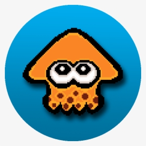 Squid - Orangesquidbutton - Video Game