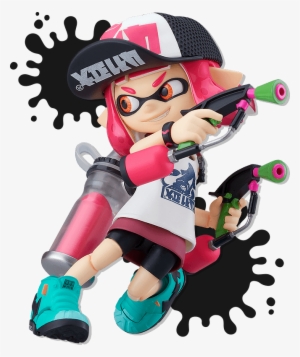 Along With Two Squid Figures, Effect Parts And More - Figma Splatoon Figure
