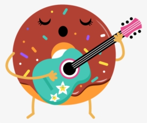 Guitar Donut Peep - Doughnut