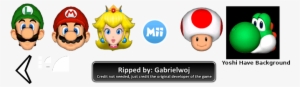 Mii Head - Wii The Spriters Resource