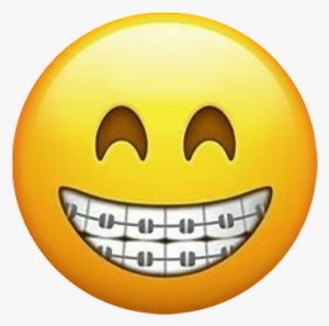Smiling Emoji With Braces
