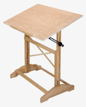 drafting pro table, unfinished - drafting pro table, unfinished - size: 30" x 42"