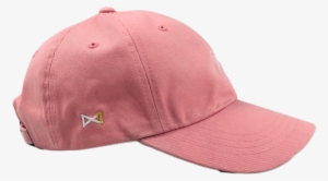 White Edison Dad Hat [pink] - Bojd