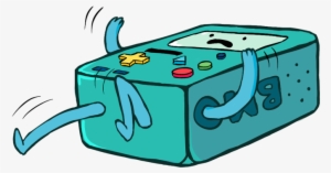 Oh No Bmo By Escephresh-d54hzp3 - Adventure Time Characters Translucent Background