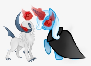 Vector An Evil Trixie And Absol By Urd - Mlp Absol