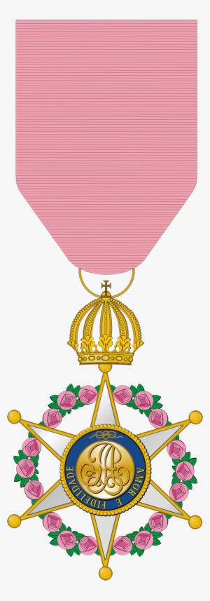 Medalha Oficial Ordem Da Rosa - Imperial Ordem Da Rosa