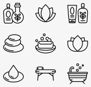Spa & Yoga 30 Icons - Space Icons Png