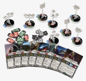 Swm23 Spread - Star Wars Armada Rebel Fighter Squadrons Ii Expansion