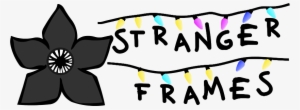Stranger Things Clipart Transparent Vector Black And - Stranger Things Abecedario Png