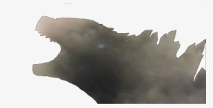 Godzilla Silhouette Png Svg Transparent Download - Silhouette Godzilla