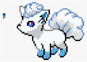 Alolan Vulpix Pixel Art Transparent PNG 1537x1105 Free Download On 