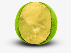 Topaz Stress Ball & Screen Cleaner - Yellow Calcite Gem Journal