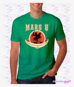 Camiseta Universidad De Marte De La Serie Futurama - Rick Morty Schwifty Tshirt For Man