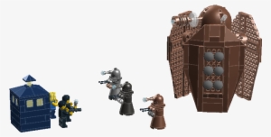 Dalek Emperor Encounter - Lego