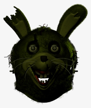 Made A Few Edits To Lazythepotato's Fnaf 6 Springtrap - Cartoon, HD Png  Download(1920x1080) - PngFind