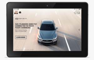 As A Key Component Of This Campaign, Infiniti Ran The - Fire Tablet Wake Screen
