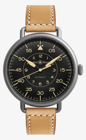 Bell & Ross Ww1-92 Heritage Watch, 45mm - Black/tan