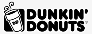 Dunkin Donuts Logo Black And White - Dunkin Donuts Logo 2018