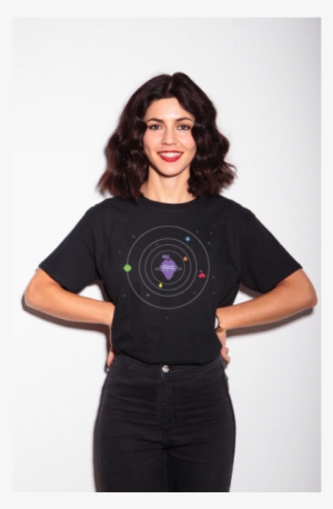 Click For Larger Image - Glow In The Dark Marina And The Diamonds Shirt