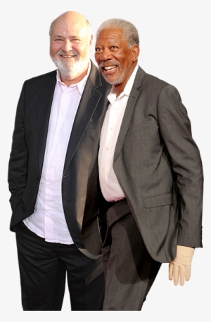 Rob Reiner And Morgan Freeman On Mortality, Sci-fi, - Tuxedo