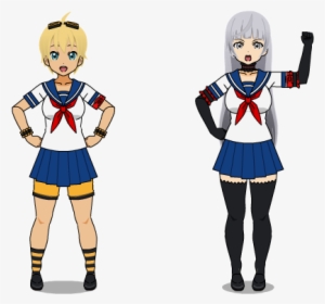 Asu And Megami Kisekae Red - Cartoon