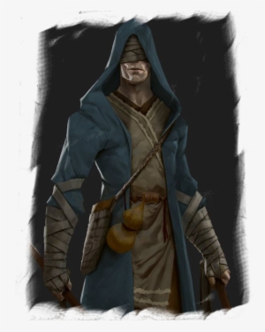 As We Approached The Altar, We Saw A Hooded Monk Facing - Blind Monk Dnd