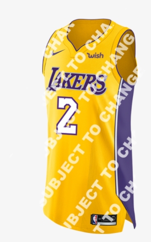 Los Angeles Lakers Lonzo Ball 2018-19 Icon Edition - New Laker Jerseys 2018 19