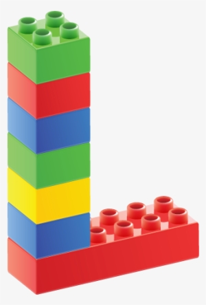 Alfabeto De Bloques L - F Lego