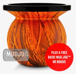 Blaze Orange Realtree Mud Jug™ - Mudjug Transparent