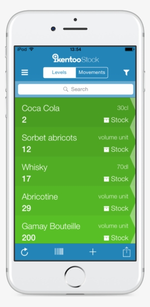 Ipod-stock - Mobile Pos Inventory Management Png