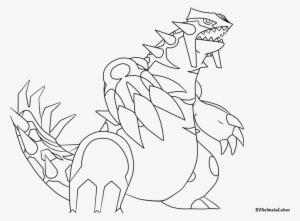 Primal Groudon Pokemon Coloring Pages Sketch Coloring - Primal Groudon Coloring Pages