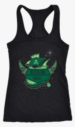 neverland travel tank top - do you believe in fairies? art print - mini by fishbiscuit