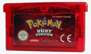 Pokemon Ruby Game Cartridge - Pokemon Ruby Version - Game Boy Advance