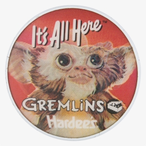 Gremlins It's All Here Hardees - Label